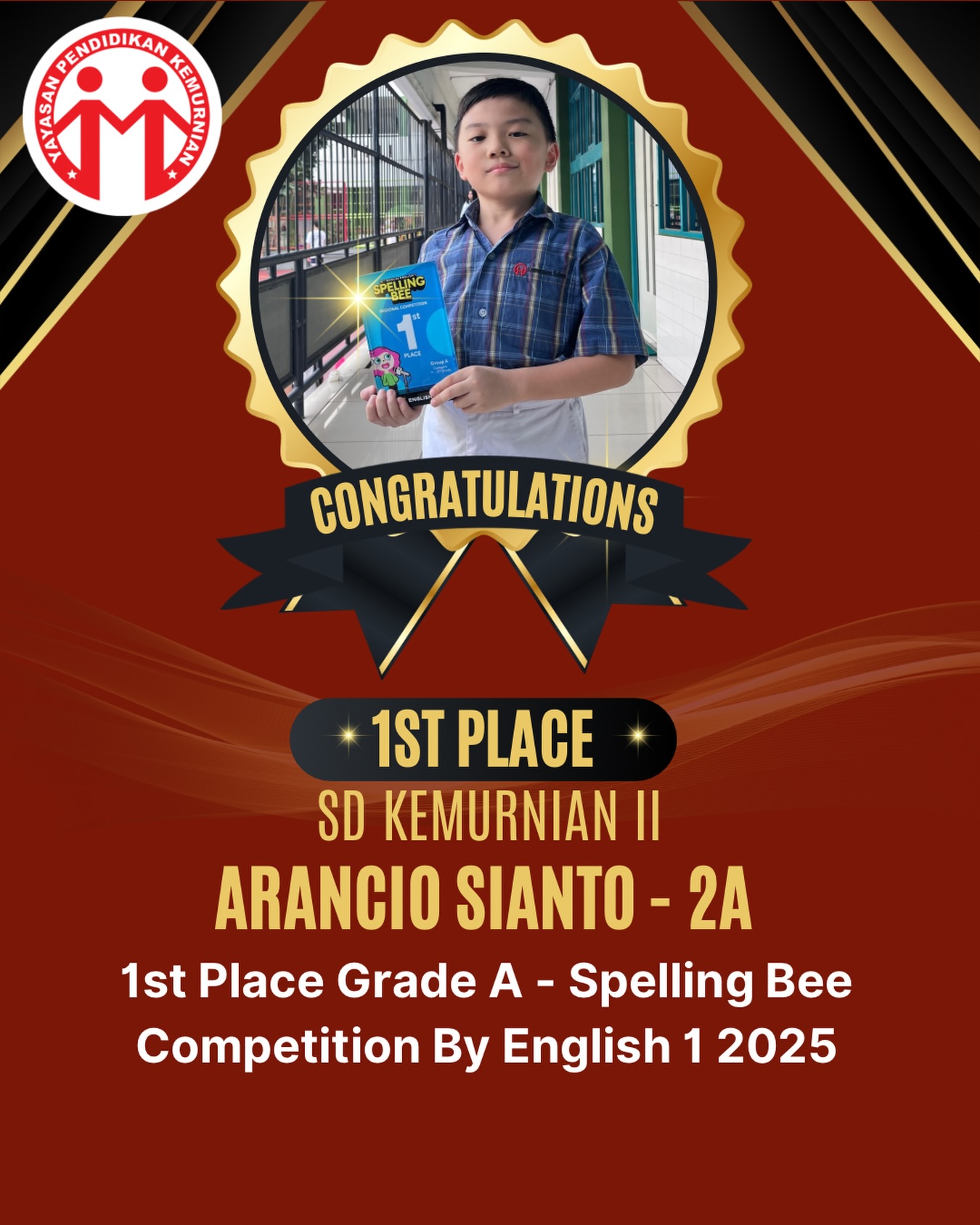 Juara 1 Spelling Bee